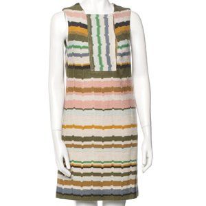 Vintage Missoni Striped Mini Shift Dress